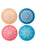 Beautifully Bright Glass Coaster Set Of 4