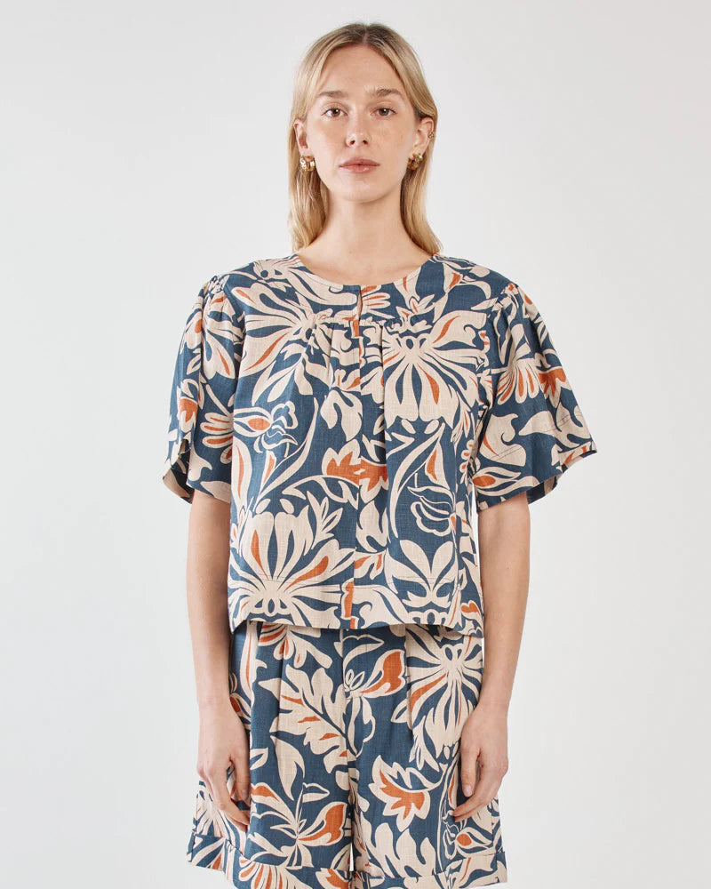 Jana Blouse By Sass - Wild Orchid