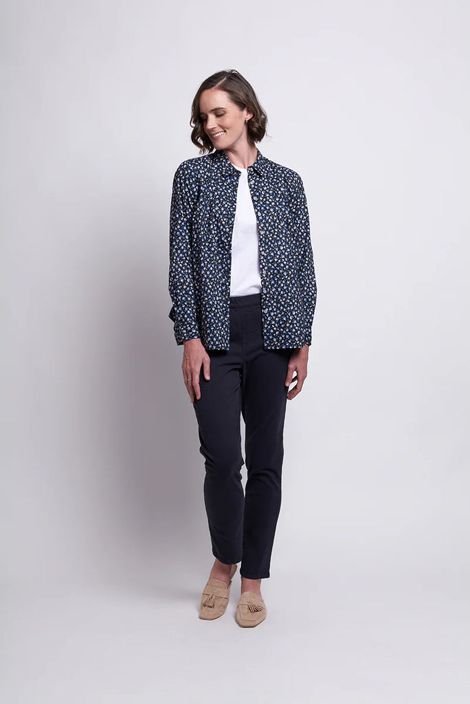 Holey Moley Trouser By Foil - Ink