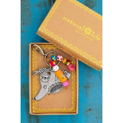 Santa Fe Key Chain - Be Happy