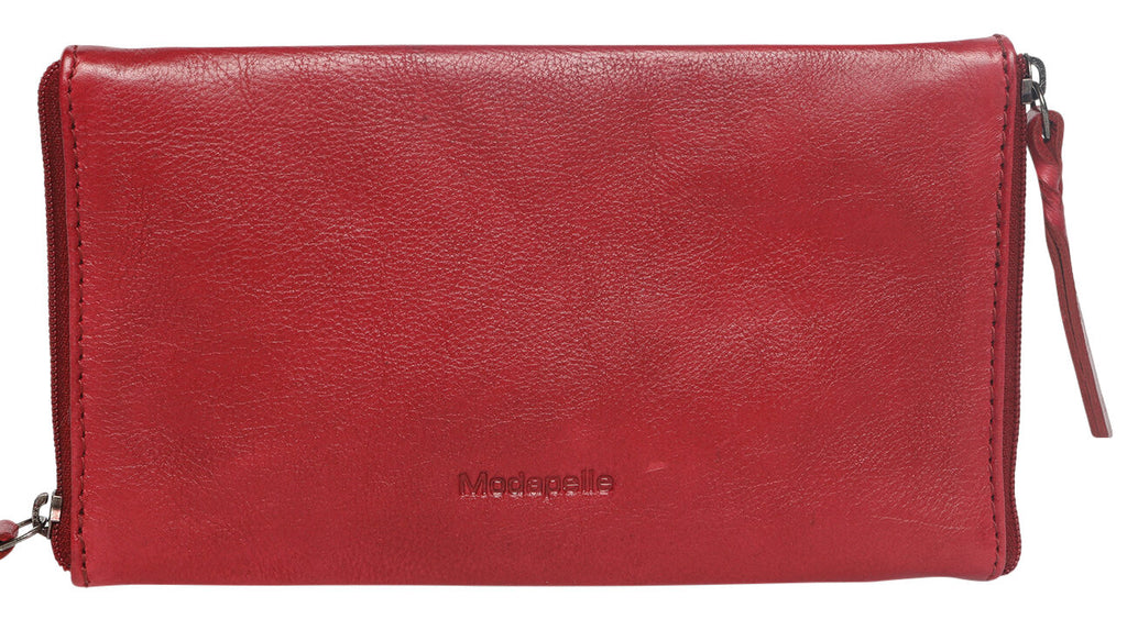 Leather Optical/Phone Case - Red