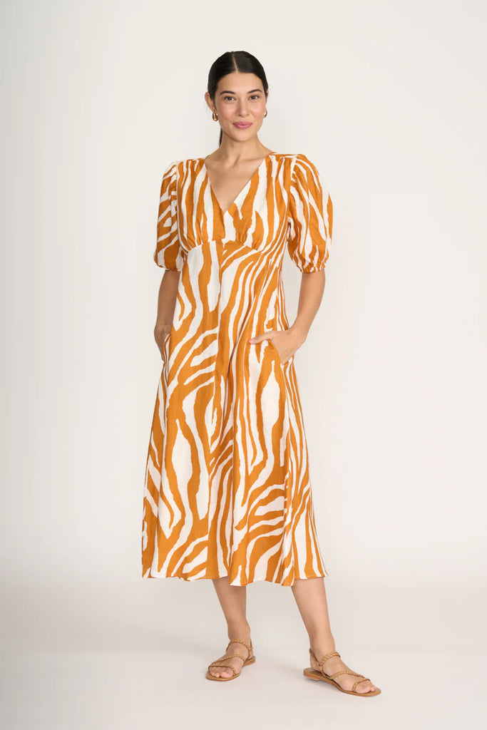 Empire-ly Yours Dress By Foil - Wild & Free