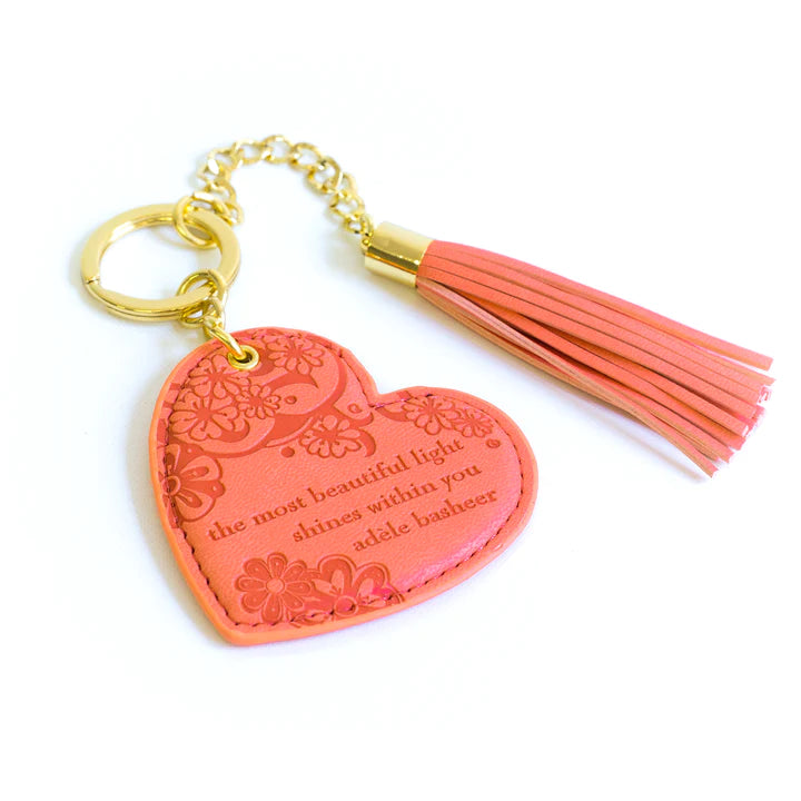 Peach Key Ring By Intrinsic
