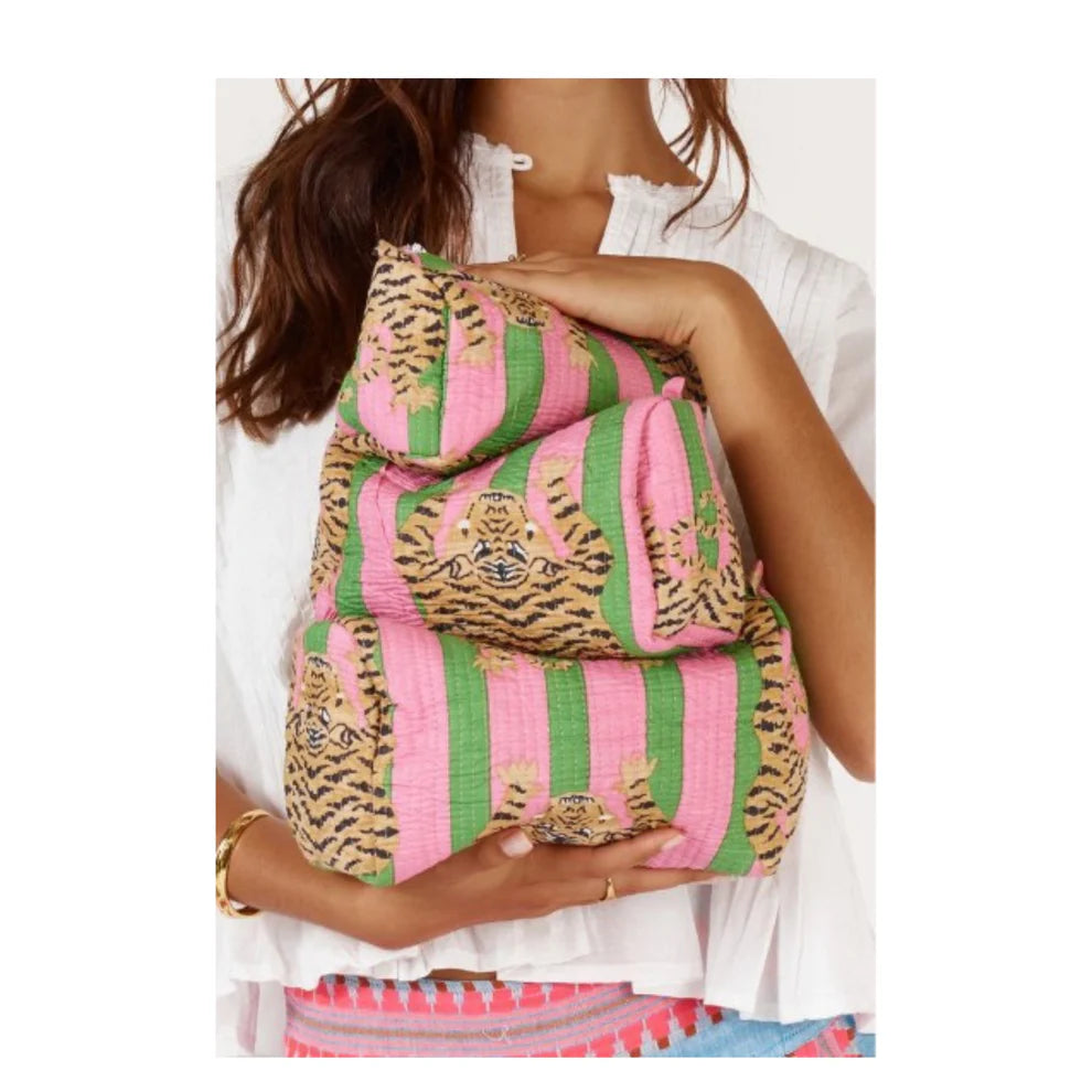 Blush & Roar Toiletry Bag Set By Rubyyaya | Set of 3