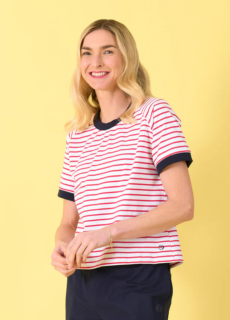St Arnaud Tee By Charlie Jane - Stripe