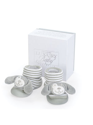 Puppy Toddler Sock Boots - Grey