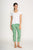 Fuss Free Capri Pant By Foil - Lush Leaves