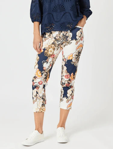 Lexi Pant By Gordon Smith - Navy/Multi
