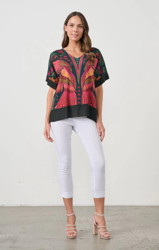 Blouse By Caju - Kaleidoscope Toucan
