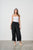 Wide Leg Pant By Caju - Black