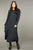 Tani Long Sleeve Tri Dress - Graphite