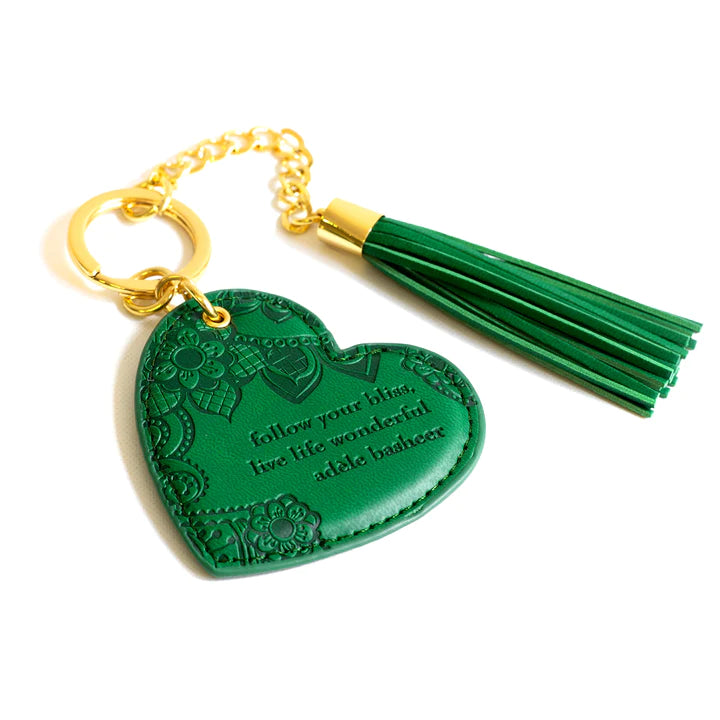 Monstera Green Key Ring By Intrinsic