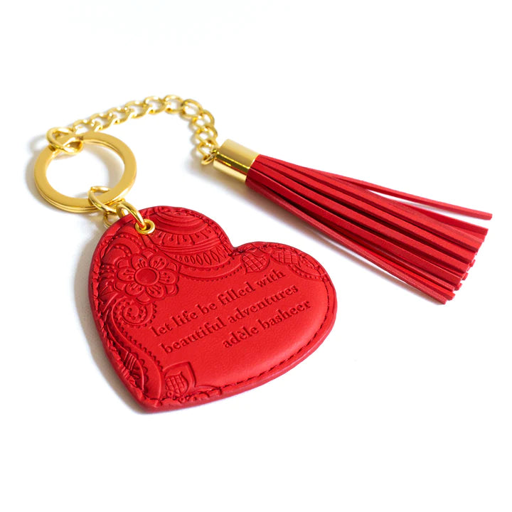 Scarlet Red Key Ring By Intrinsic