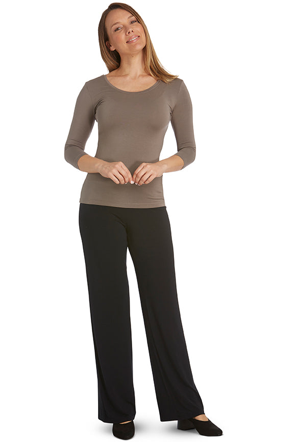 Tani Full Length Relax Pant - Black