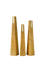 Icicle Candle  Golden Sand - Champagne & Cassis