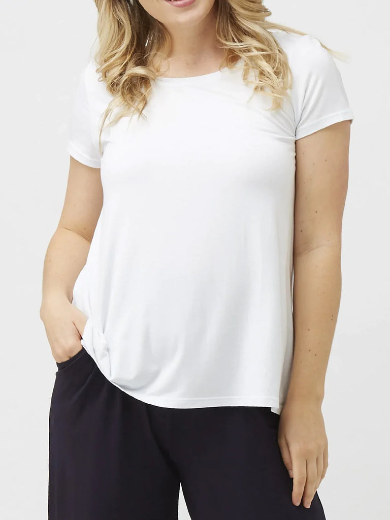 Tani Swing Tee - White