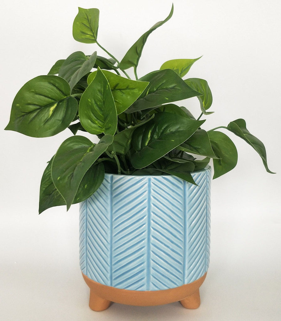 Zari Planter Dusty Blue - Large