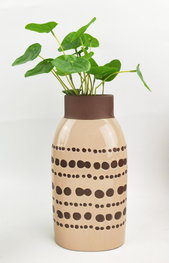 Remy Vase Mocha Medium 26cm