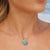 Oceanfront Necklace - Aqua