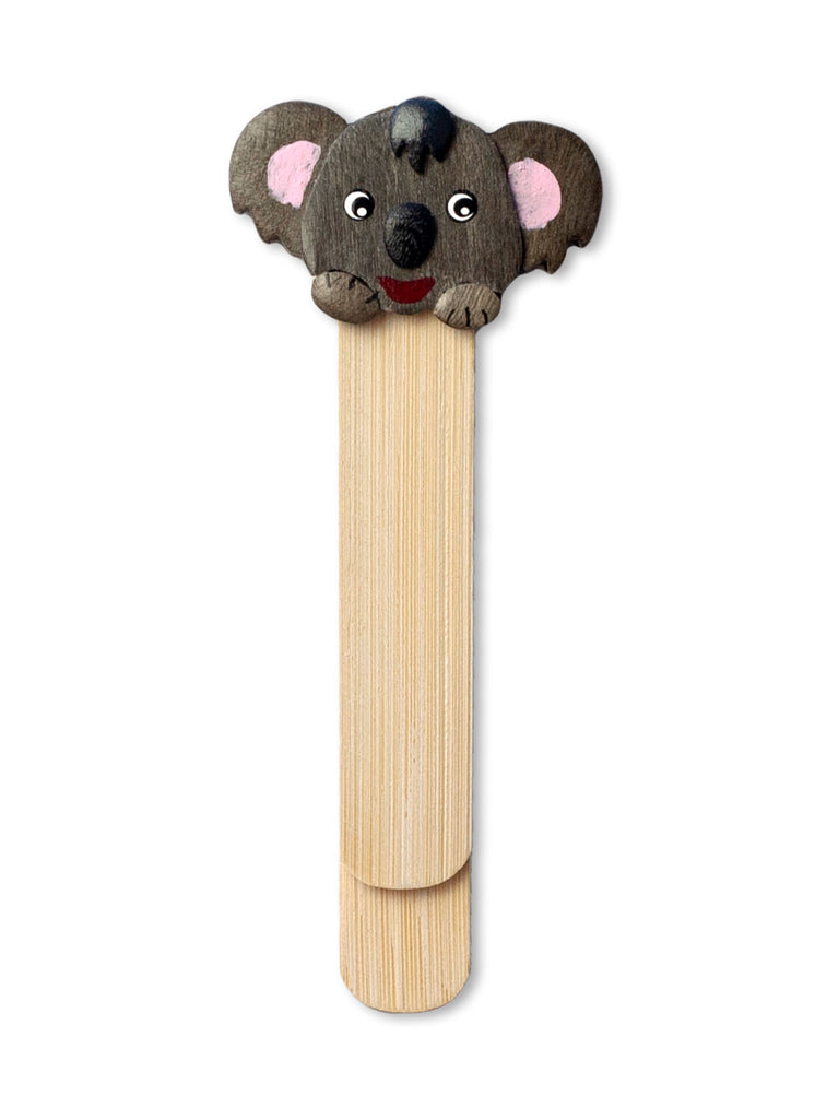 Bamboo Animal Bookmark - Koala