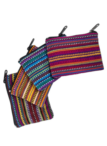 Handwoven Mayan Coin Purse - Assorted Colours