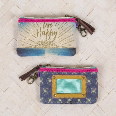 ID Pouch Indi Blue - Live Happy