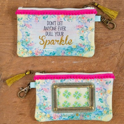 ID Pouch Dull Your Sparkle - Purple