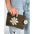 Intarsia Sweater Pouch - Daisy