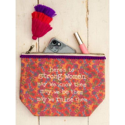 Canvas Pouch - Strong Women