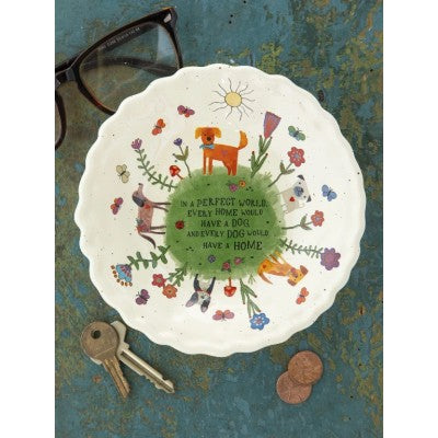 Ceramic Trinket Bowl - Every Dog