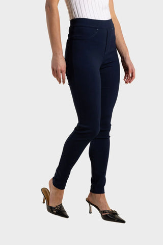 Pull On Jean By Two T's - Navy