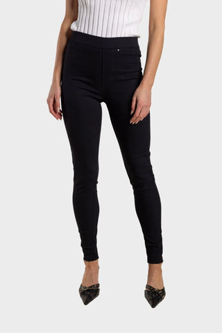 Pull On Jean By Two T's - Black