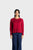 Crew Neck Jumper By Two T's - Spiced Wine