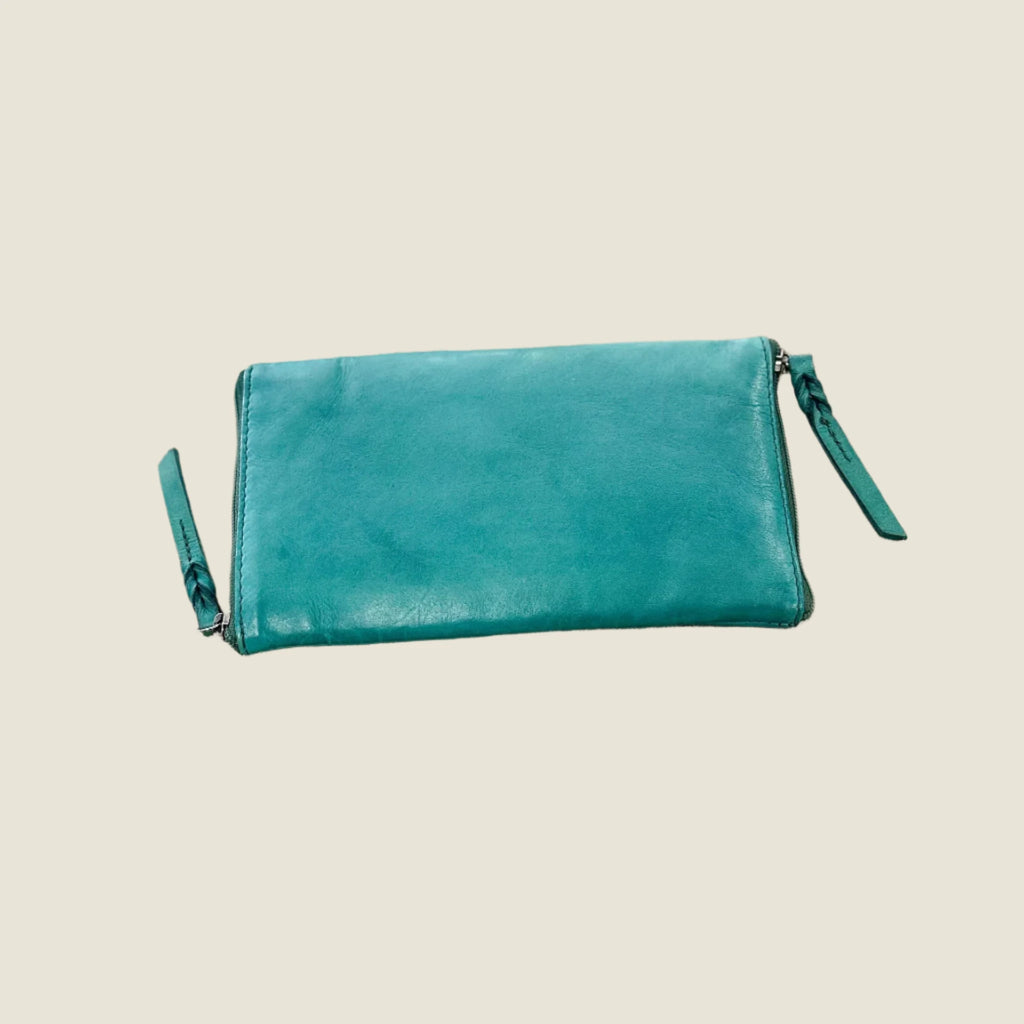 Leather Optical Case By Modapelle - Aqua