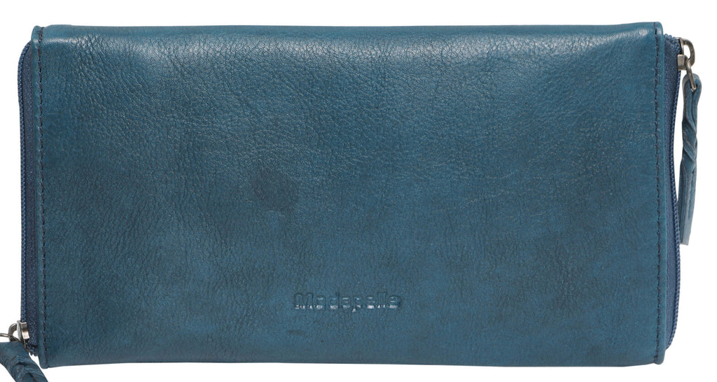 Leather Optical/Phone Case By Modapelle - Denim