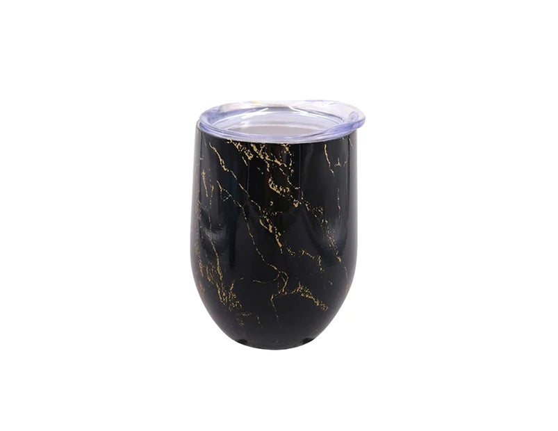 Oasis Double-Wall Insulated Wine Tumbler - 330mnl - Gold Onyx