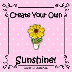 Create Your Own Sunshine Pin/Brooch