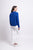 Shell Be Right Sweater By Foil - Cobalt