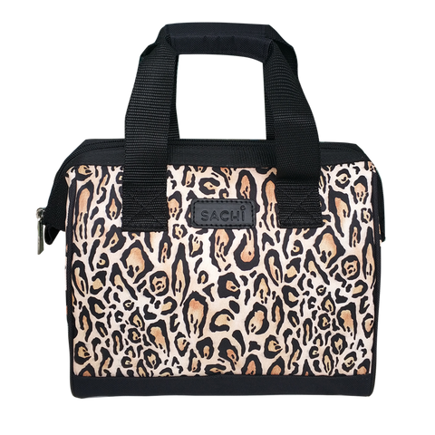 Sachi Style 34 Insulated Lunch Bag - Leopard Print