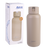 Oasis Moda Ceramic Lined S/S Triple Wall Insulated 1 Litre Drink Bottle - Latte