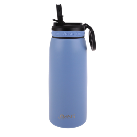 Oasis Insulated Sports Bottle With Straw - Lilac