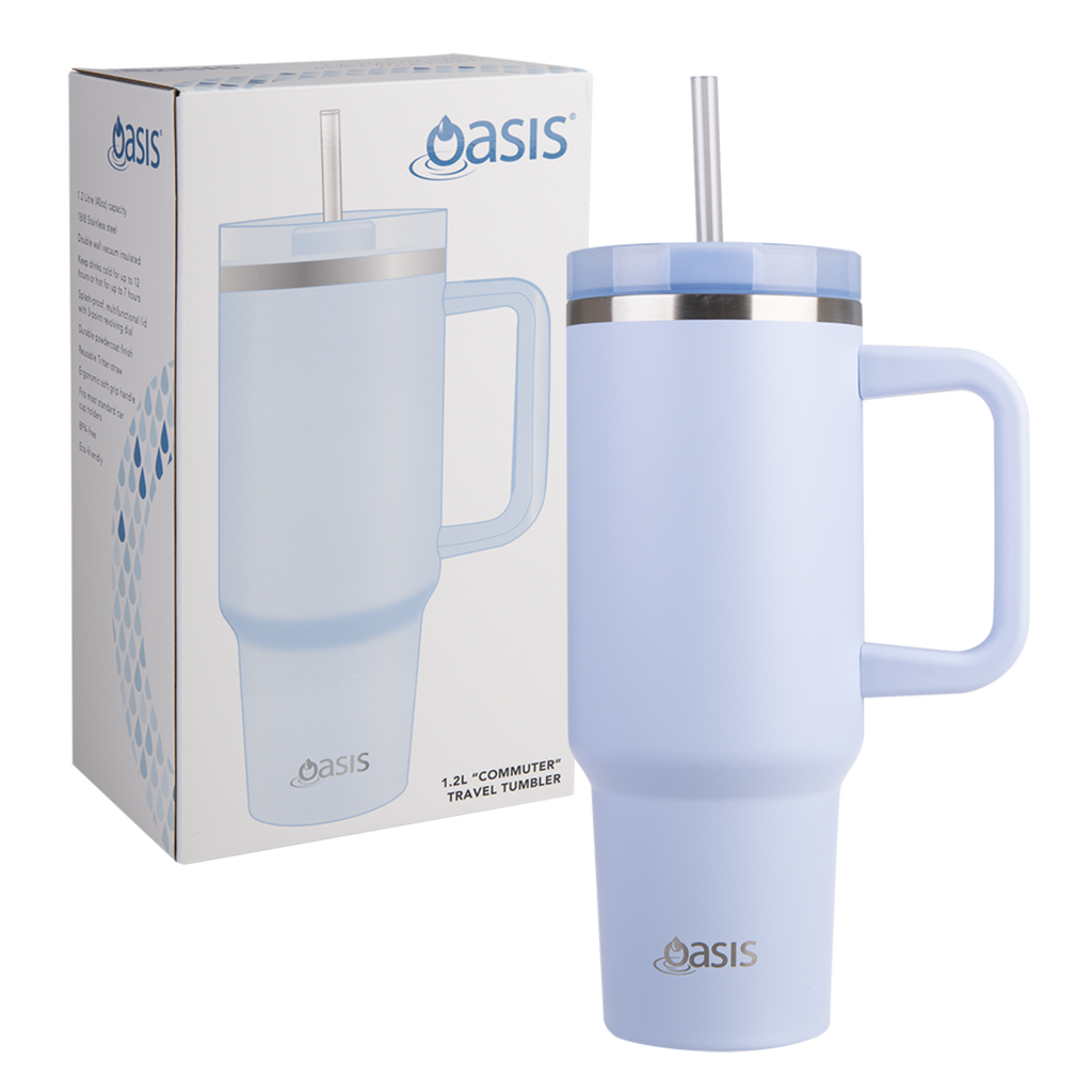 Oasis Insulated Commuter Travel Tumbler - Periwinkle