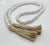 Wood Beads Garland - White