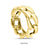 Zinc Alloy Hinged Bangle - Chain Design