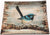 Blue Wren Plate - 26x21cm