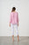 Broderie Scoop Hem Blouse By Caju - Pink