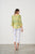 V Neck Hand Stitched Trim Blouse By Caju - Pattern
