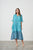 Tiered Multi Block Print Dress By Caju