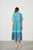 Tiered Multi Block Print Dress By Caju