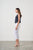 Embroidery & Sequin Vest By Caju - Navy